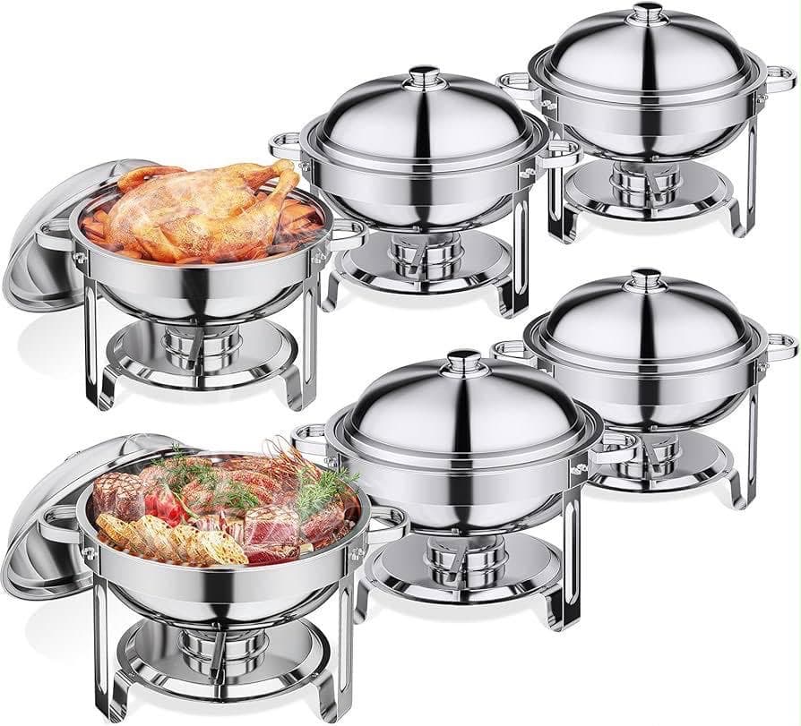 Round Food Warmers
